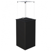 Газовый обогреватель Kratki PATIO/MINI/M/G31/37MBAR/S (уличный) - сталь, с ручным управлением (8,2 кВт)