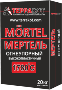 Мертель огнеупорный высокопластичный «Терракот», 20 кг