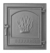 Дверка ВЕЗУВИЙ каминная 211 (Антрацит)
