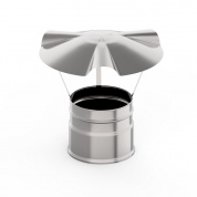 Зонт d-180 мм, t-0,5 мм, нерж. 439