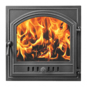 Дверка ВЕЗУВИЙ каминная 205 (Антрацит)