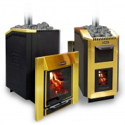 Ермак 36 Люкс нерж. (GOLD) Объем помещения:26-40 м3