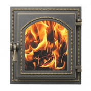 Дверка ВЕЗУВИЙ каминная 270 (Бронза)