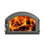 Дверка ВЕЗУВИЙ каминная 222 (Бронза)