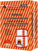 Глина печная каолиновая «Терракот», 20 кг