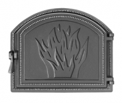 Дверка ВЕЗУВИЙ каминная 218 (Антрацит)