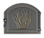 Дверка ВЕЗУВИЙ каминная 218 (Бронза)