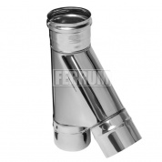 Тройник 135° d-115 мм, t-0,5 мм, НЕРЖ. 430