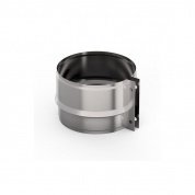  Хомут обжимной d-180 мм, t-0,5 мм, Оцинкованная сталь