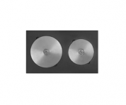 Плита двухконфорочная Везувий 3В (584х344)