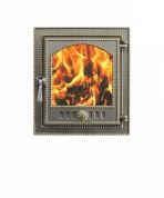 Дверка ВЕЗУВИЙ каминная 210 (Бронза)