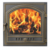 Дверка ВЕЗУВИЙ каминная 205 (Бронза)