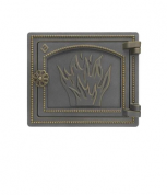 Дверка ВЕЗУВИЙ печная ДТ-3 (Бронза)