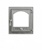 Дверка ВЕЗУВИЙ каминная 210 (не крашенная. без стекла)