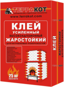 Клей жаростойкий усиленный «Терракот», 5 кг