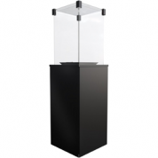 Газовый обогреватель Kratki PATIO/M/G31/37MBAR/S (уличный) - сталь, с ручным управлением (8,2 кВт)