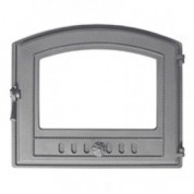 Дверка ВЕЗУВИЙ каминная 224 (не крашенная, без стекла)