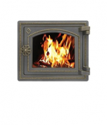 Дверка ВЕЗУВИЙ печная ДТ-3С (Бронза)