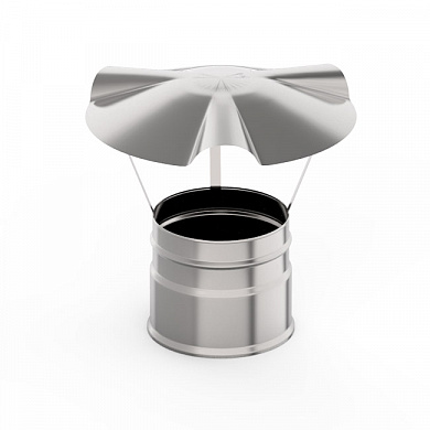 Зонт d-115 мм, t-0,5 мм, нерж. 439