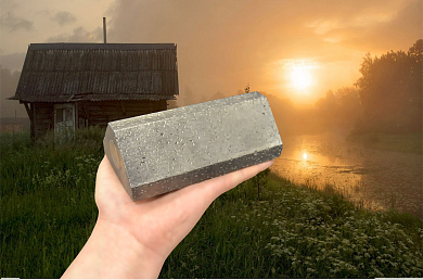 Чугунная призма, чугун для бани