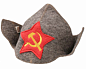 Шляпа «Буденовка» «Серп и молот».