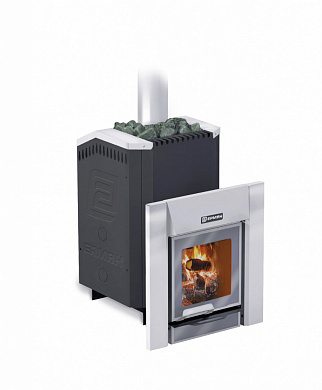 Ермак 20 премиум нерж. Объем помещения: 12-22 м3